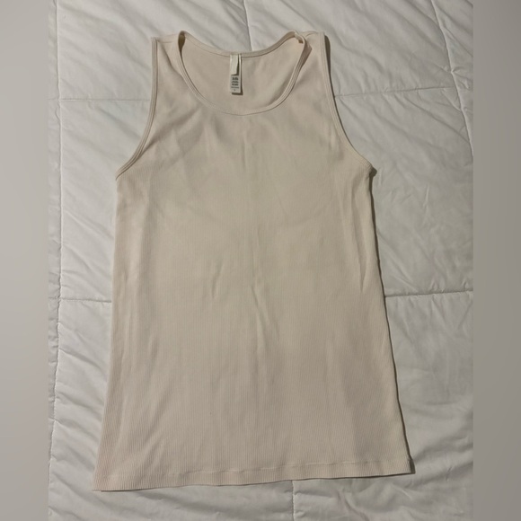 Skims Cotton Rib long tank color Marble Size Large - Picture 2 of 4